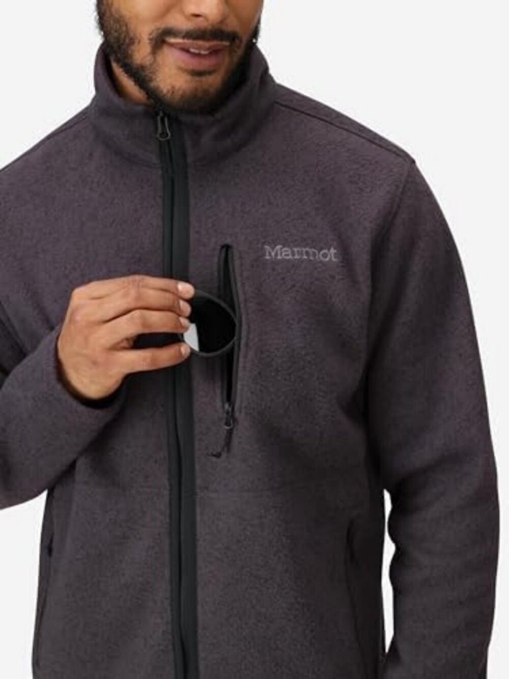 Men's Lightweight Insulated Jacket - Water-Resistant, Breathable, Outdoor Gear - Picture 3 of 6